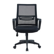 Silla De Oficina Ejecutiva Altura Ajustable Con Apoya Brazos
