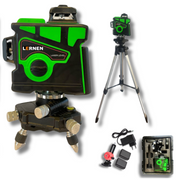 Laser 12 Líneas + Maletín + Trípode Verde