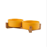 Plato Cerámica 850 ml doble Amarillo