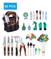 Set 62 Pcs Jardinería Pro De Todo Tipo – Suculentas – Jardín