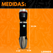 Linterna Con Zoom Multiprósito Con Cortaplumas / Navaja
