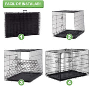 Jaula Mascota 2 Puertas 30 inch