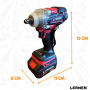 Llave de Impacto 21V + 2 Baterías y Accesorios