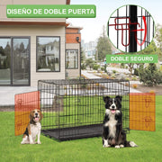 Jaula Mascota 2 Puertas 30 inch