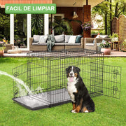 Jaula Mascota 2 Puertas 30 inch