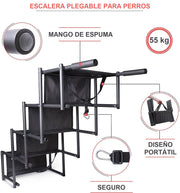 Escalera de Mascotas para Autos