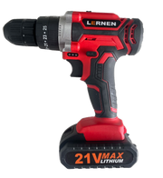 Taladro Percutor Destornillador Inalámbrico 21v + 2 Baterías
