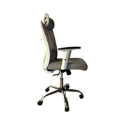 Silla Escritorio - Gris con Blanco