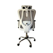 Silla Escritorio - Gris con Blanco