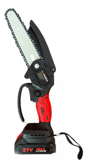 Motosierra Podadora Eléctrica 6 Pulgadas + 2 Baterías