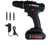 Taladro Inalámbrico 21V Brocas EC