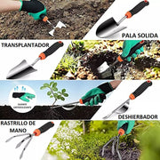 Set 62 Pcs Jardinería Pro De Todo Tipo – Suculentas – Jardín