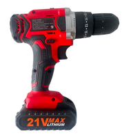 Taladro Percutor Destornillador Inalámbrico 21v + 2 Baterías