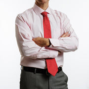 Camisa Rosada Texturada Etiqueta Roja I25-1.1