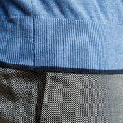 Sweater  Azul Jeans Escote en V