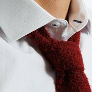 Camisa  Blanca Rombo Etiqueta Roja Texturada I25-1.1