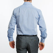 Camisa  Etiqueta Roja Chambré Azul V24-1.1