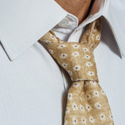 Camisa  Etiqueta Roja Blanca Texturada Mini espiga I25-1.0