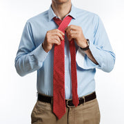 Camisa  Etiqueta Roja Celeste Texturada Espiga I25-1.0