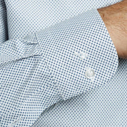 Camisa  Azul Estampado Etiqueta Roja V24-25-1.2