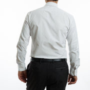 Camisa  Blanca Rombo Etiqueta Roja Texturada I25-1.1